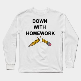 Down With Homework - OG Long Sleeve T-Shirt